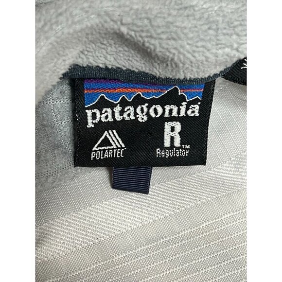 Patagonia Polartec Regulator Women's Medium Gray  and Black Full-Zip Fleece Jack - Picture 10 of 12